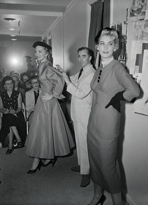 Charles James with Models